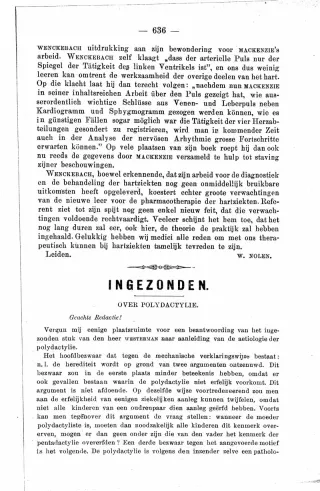Eerste pagina van het artikel zoals het is gepubliceerd in het tijdschrift