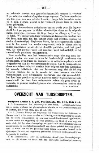 Eerste pagina van het artikel zoals het is gepubliceerd in het tijdschrift