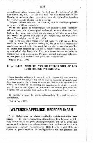 Eerste pagina van het artikel zoals het is gepubliceerd in het tijdschrift