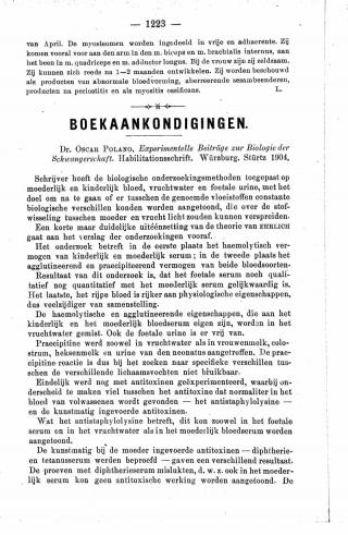 Eerste pagina van het artikel zoals het is gepubliceerd in het tijdschrift