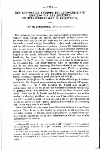 Eerste pagina van het artikel zoals het is gepubliceerd in het tijdschrift