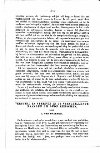 Eerste pagina van het artikel zoals het is gepubliceerd in het tijdschrift