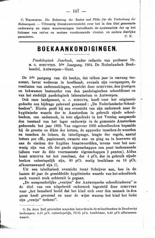 Eerste pagina van het artikel zoals het is gepubliceerd in het tijdschrift