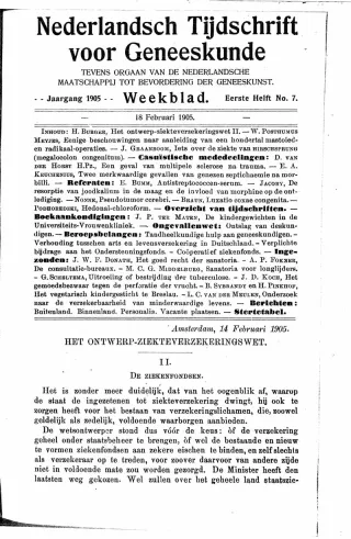 Eerste pagina van het artikel zoals het is gepubliceerd in het tijdschrift