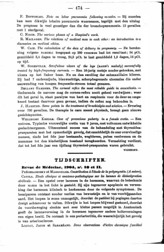 Eerste pagina van het artikel zoals het is gepubliceerd in het tijdschrift