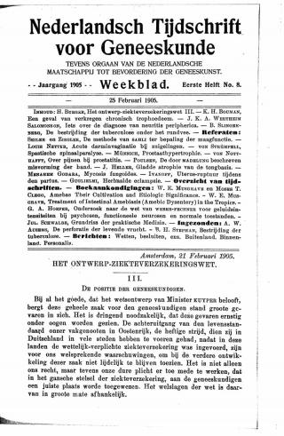 Eerste pagina van het artikel zoals het is gepubliceerd in het tijdschrift