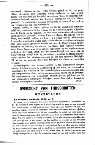 Eerste pagina van het artikel zoals het is gepubliceerd in het tijdschrift