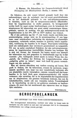 Eerste pagina van het artikel zoals het is gepubliceerd in het tijdschrift