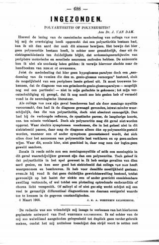 Eerste pagina van het artikel zoals het is gepubliceerd in het tijdschrift