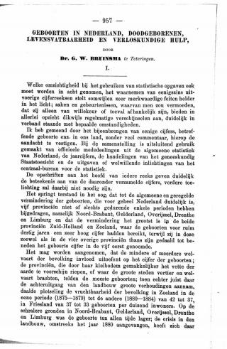 Eerste pagina van het artikel zoals het is gepubliceerd in het tijdschrift