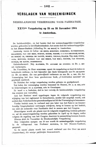 Eerste pagina van het artikel zoals het is gepubliceerd in het tijdschrift