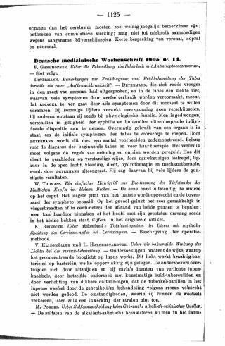 Eerste pagina van het artikel zoals het is gepubliceerd in het tijdschrift