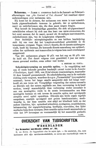 Eerste pagina van het artikel zoals het is gepubliceerd in het tijdschrift