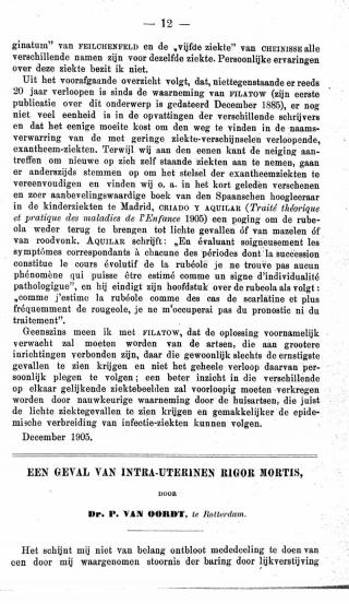 Eerste pagina van het artikel zoals het is gepubliceerd in het tijdschrift