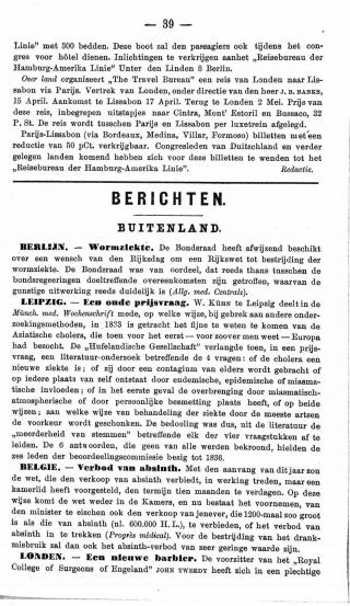 Eerste pagina van het artikel zoals het is gepubliceerd in het tijdschrift