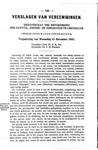 Eerste pagina van het artikel zoals het is gepubliceerd in het tijdschrift