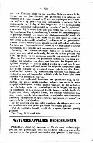 Eerste pagina van het artikel zoals het is gepubliceerd in het tijdschrift