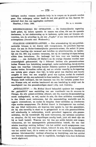 Eerste pagina van het artikel zoals het is gepubliceerd in het tijdschrift