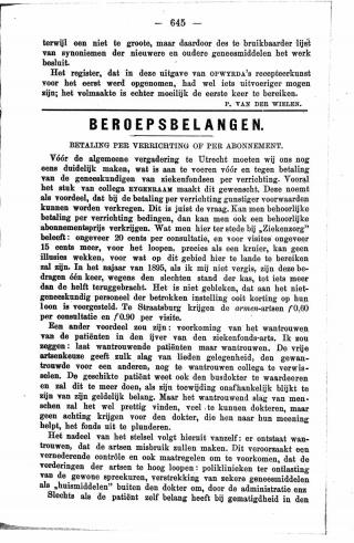 Eerste pagina van het artikel zoals het is gepubliceerd in het tijdschrift