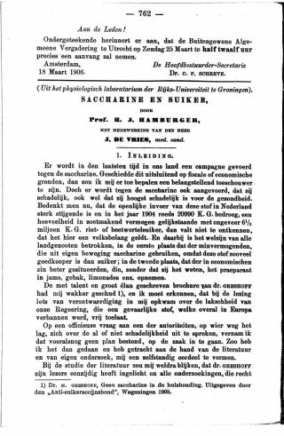 Eerste pagina van het artikel zoals het is gepubliceerd in het tijdschrift