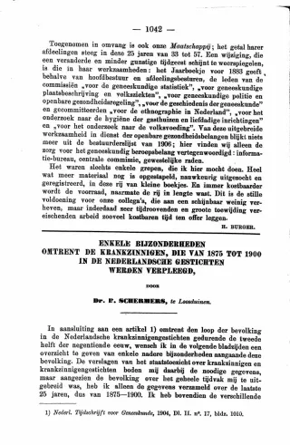 Eerste pagina van het artikel zoals het is gepubliceerd in het tijdschrift