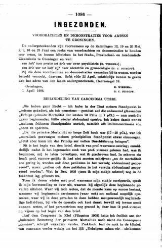 Eerste pagina van het artikel zoals het is gepubliceerd in het tijdschrift