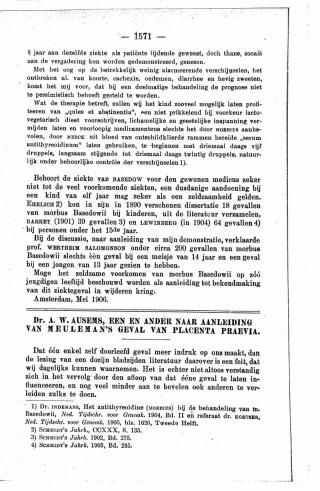 Eerste pagina van het artikel zoals het is gepubliceerd in het tijdschrift