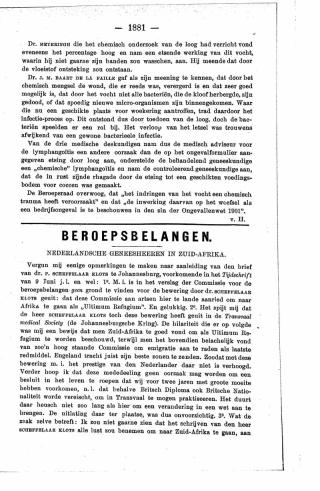 Eerste pagina van het artikel zoals het is gepubliceerd in het tijdschrift