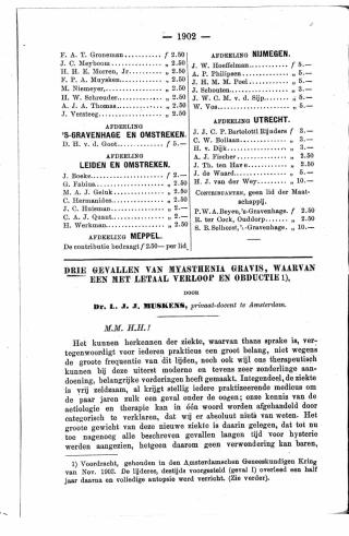 Eerste pagina van het artikel zoals het is gepubliceerd in het tijdschrift