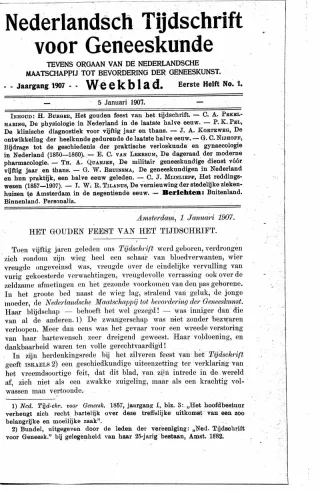 Eerste pagina van het artikel zoals het is gepubliceerd in het tijdschrift