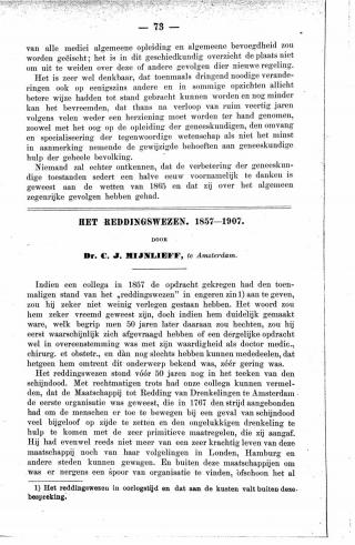 Eerste pagina van het artikel zoals het is gepubliceerd in het tijdschrift