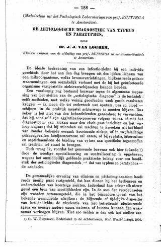 Eerste pagina van het artikel zoals het is gepubliceerd in het tijdschrift