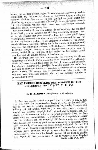 Eerste pagina van het artikel zoals het is gepubliceerd in het tijdschrift