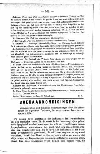 Eerste pagina van het artikel zoals het is gepubliceerd in het tijdschrift