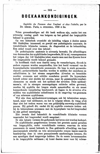 Eerste pagina van het artikel zoals het is gepubliceerd in het tijdschrift
