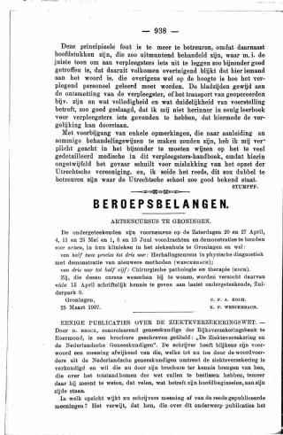 Eerste pagina van het artikel zoals het is gepubliceerd in het tijdschrift