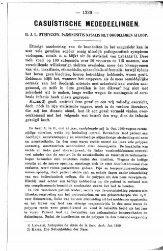 Eerste pagina van het artikel zoals het is gepubliceerd in het tijdschrift