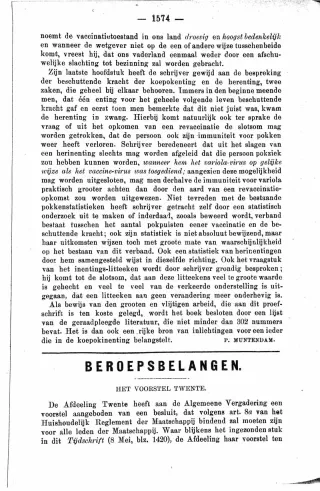 Eerste pagina van het artikel zoals het is gepubliceerd in het tijdschrift