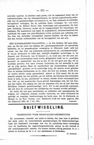 Eerste pagina van het artikel zoals het is gepubliceerd in het tijdschrift