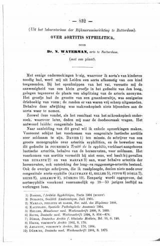 Eerste pagina van het artikel zoals het is gepubliceerd in het tijdschrift