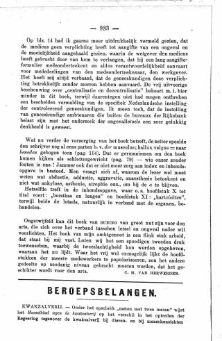 Eerste pagina van het artikel zoals het is gepubliceerd in het tijdschrift