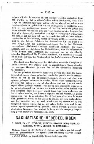 Eerste pagina van het artikel zoals het is gepubliceerd in het tijdschrift