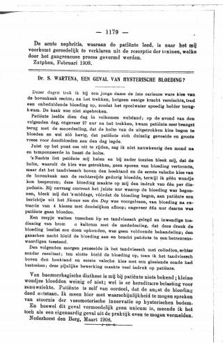 Eerste pagina van het artikel zoals het is gepubliceerd in het tijdschrift