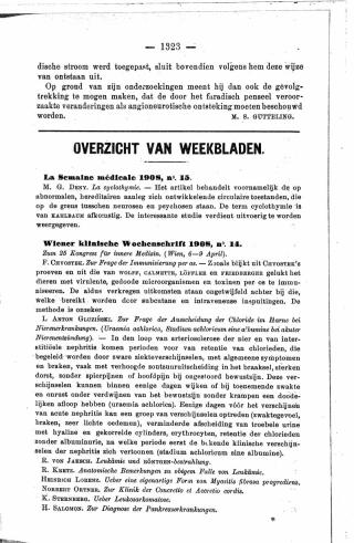 Eerste pagina van het artikel zoals het is gepubliceerd in het tijdschrift