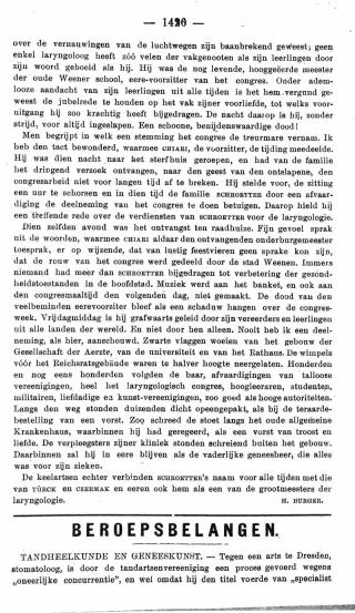 Eerste pagina van het artikel zoals het is gepubliceerd in het tijdschrift