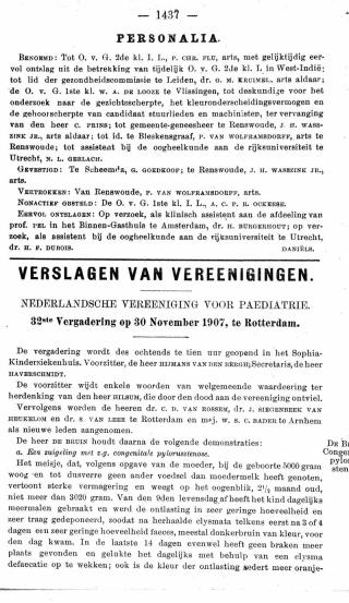 Eerste pagina van het artikel zoals het is gepubliceerd in het tijdschrift