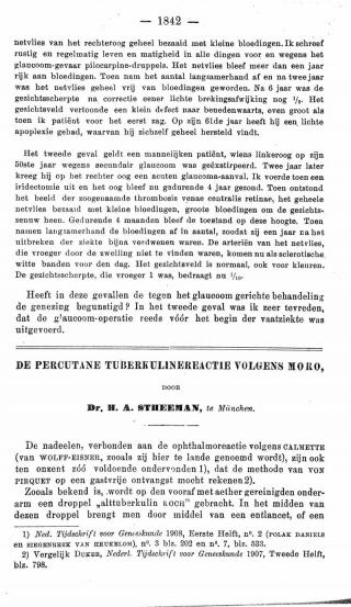 Eerste pagina van het artikel zoals het is gepubliceerd in het tijdschrift