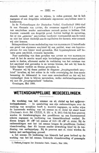 Eerste pagina van het artikel zoals het is gepubliceerd in het tijdschrift