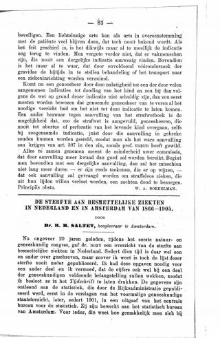 Eerste pagina van het artikel zoals het is gepubliceerd in het tijdschrift