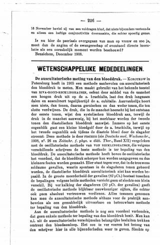 Eerste pagina van het artikel zoals het is gepubliceerd in het tijdschrift